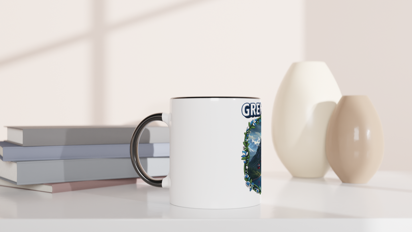 Mug en céramique Grenoble ville de France de 325 ml (11 oz)