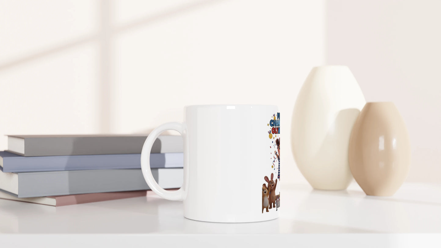 Mug en céramique  petite champion olympique de 325 ml (11 oz)