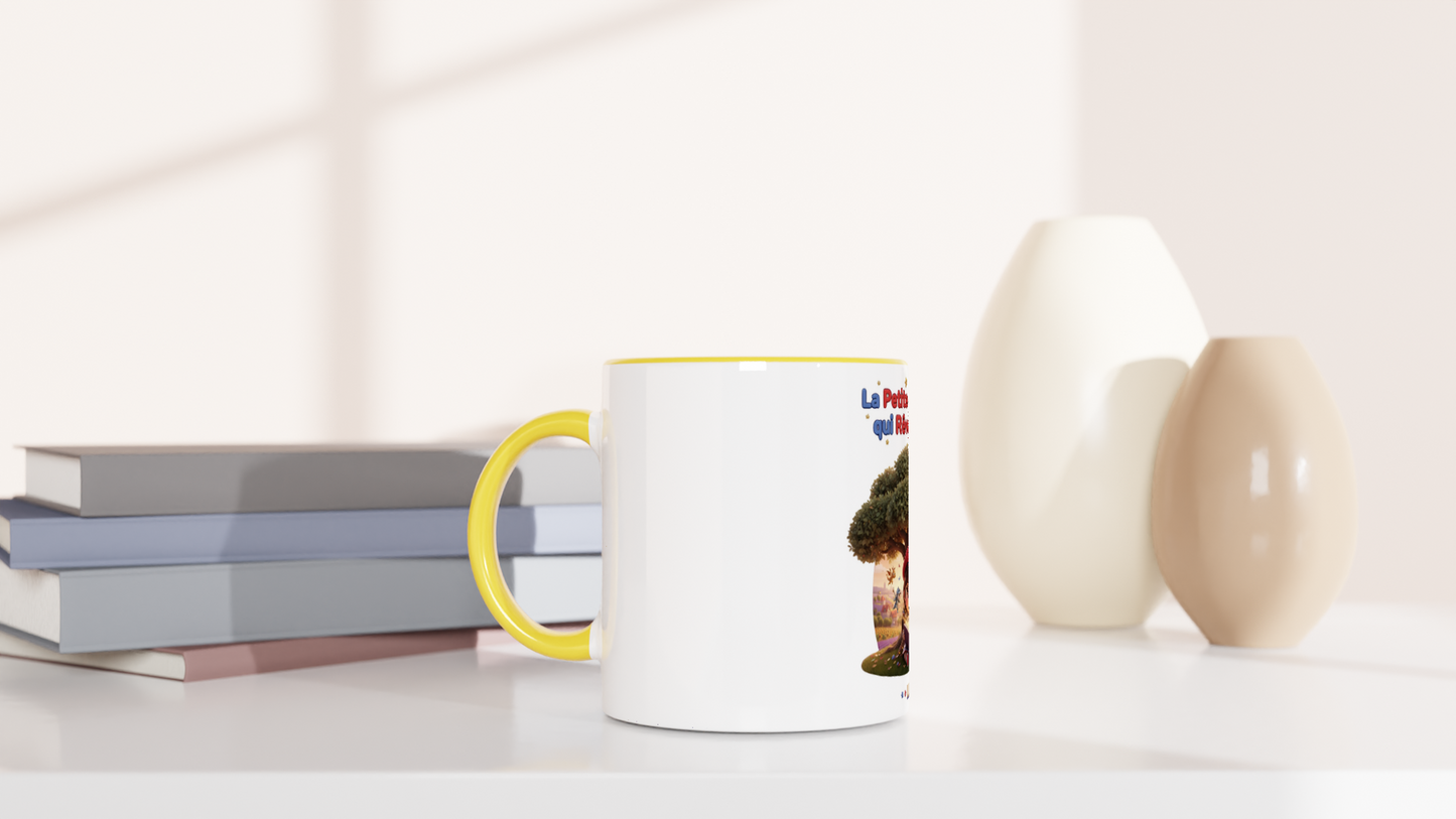 Mug en céramique petite française qui rêve grand  de 325 ml (11 oz)