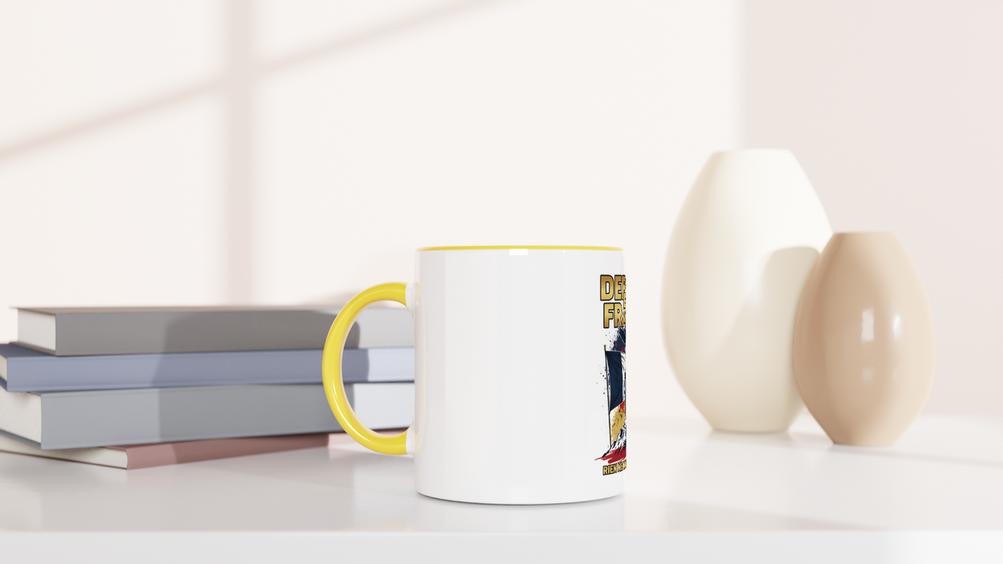 Mug en céramique debout la France  de 325 ml (11 oz)