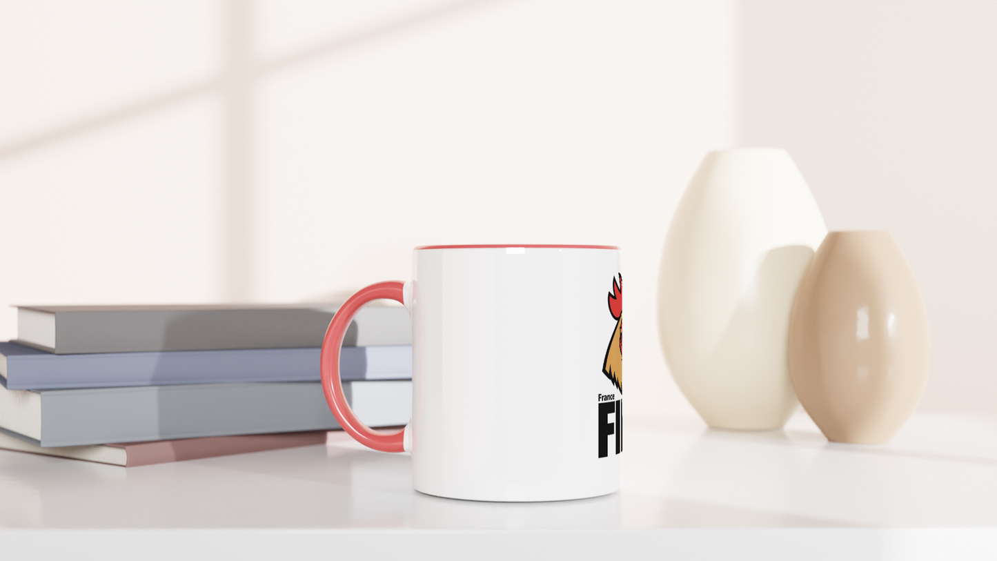 Mug en céramique France fier de 325 ml (11 oz)