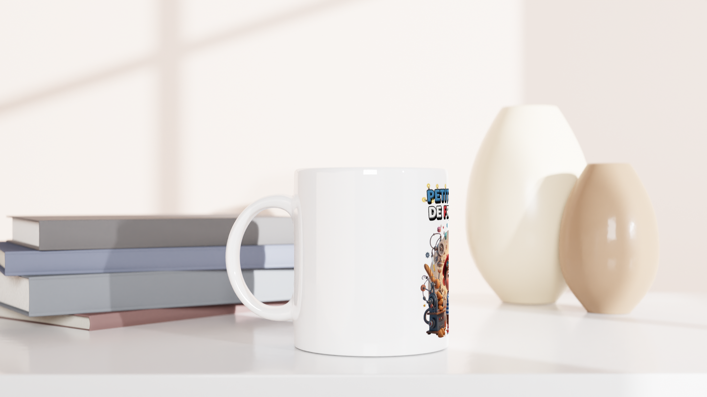 Mug en céramique petit génie Français de 325 ml (11 oz)