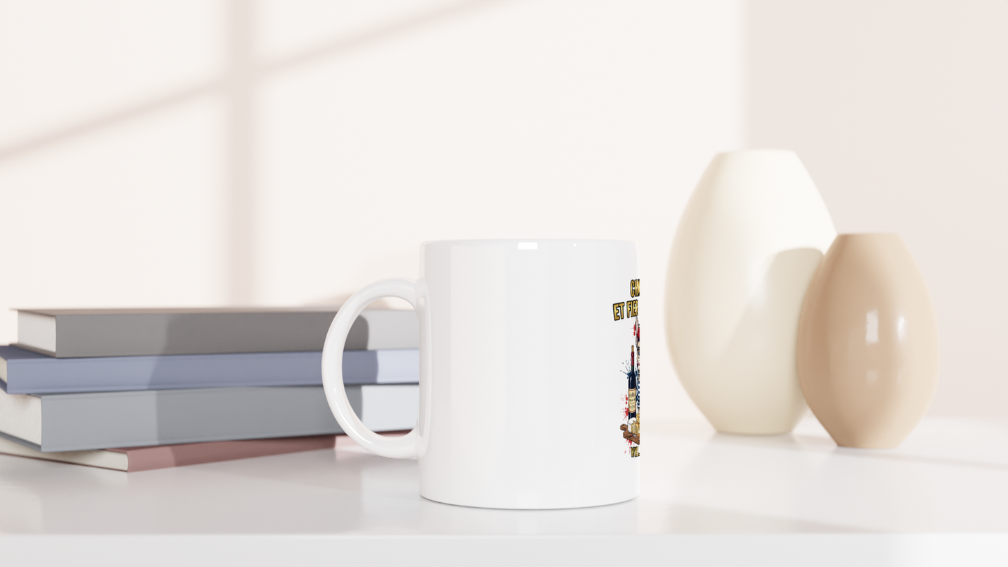 Mug en céramique chauvin et fier de l'être de 325 ml (11 oz)
