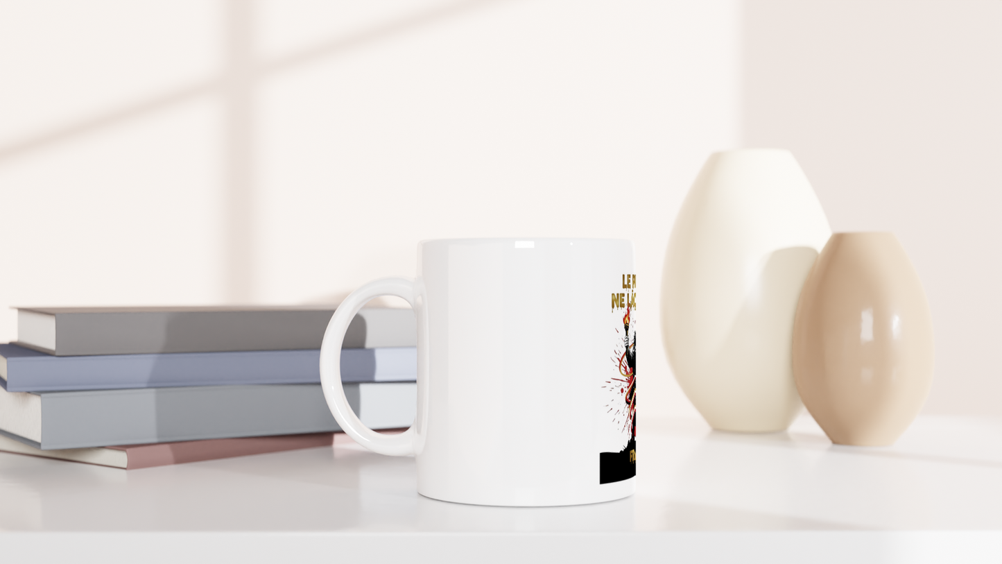 Mug en céramique le peuple lâche rien de 325 ml (11 oz)