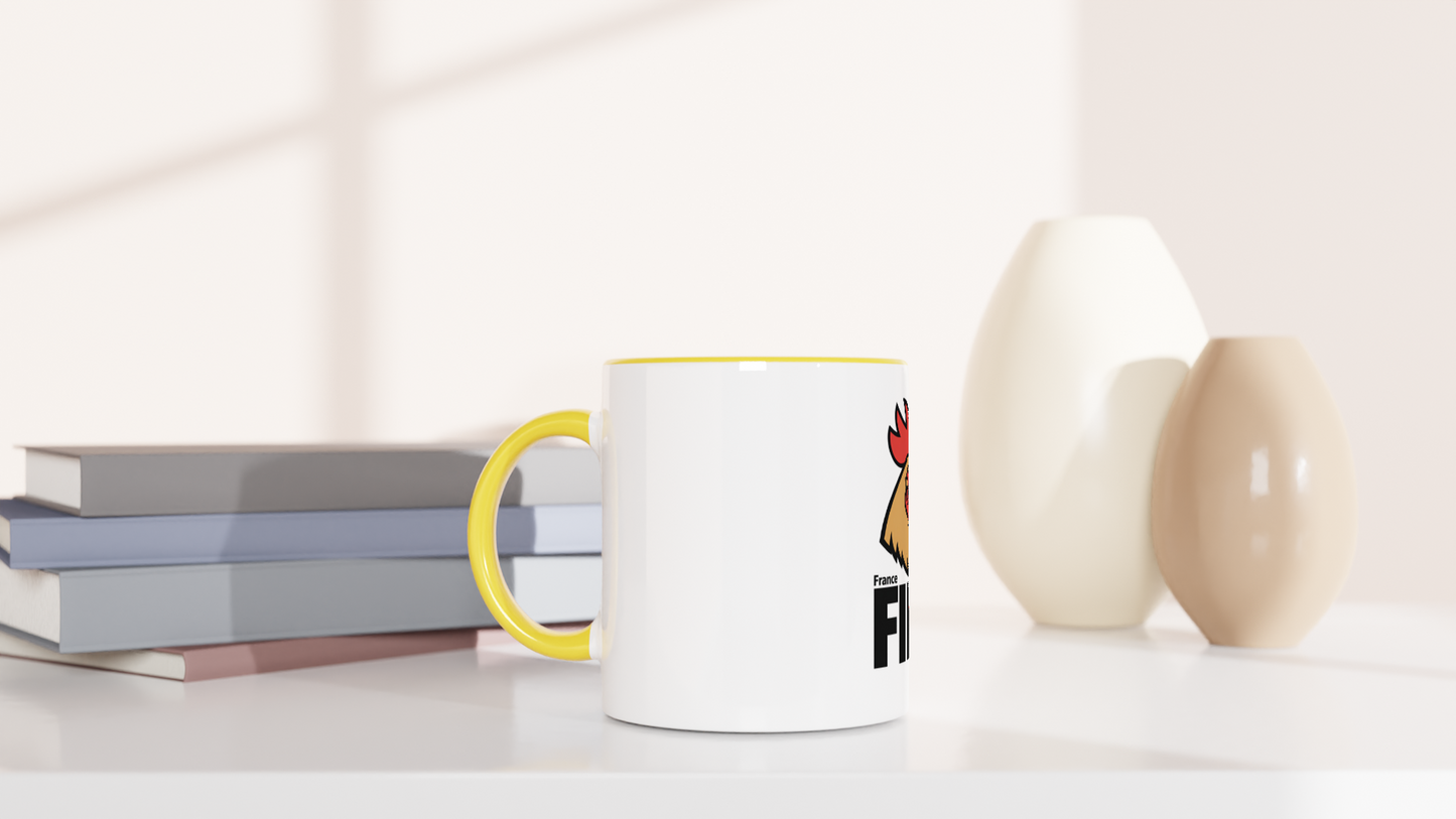 Mug en céramique France fier de 325 ml (11 oz)