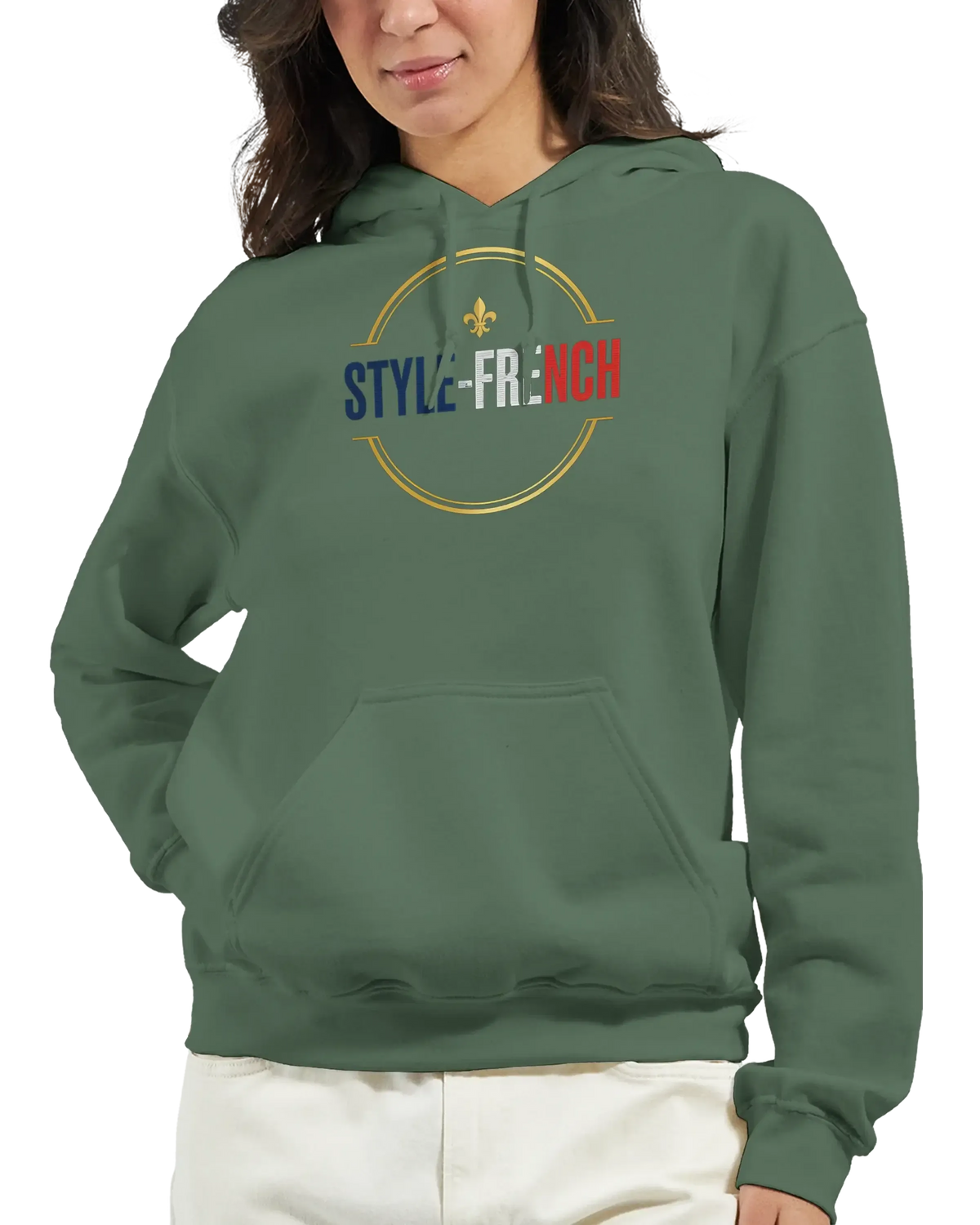 sweatshirt à capuche qualité supérieure France avec un design stylé et décontracté