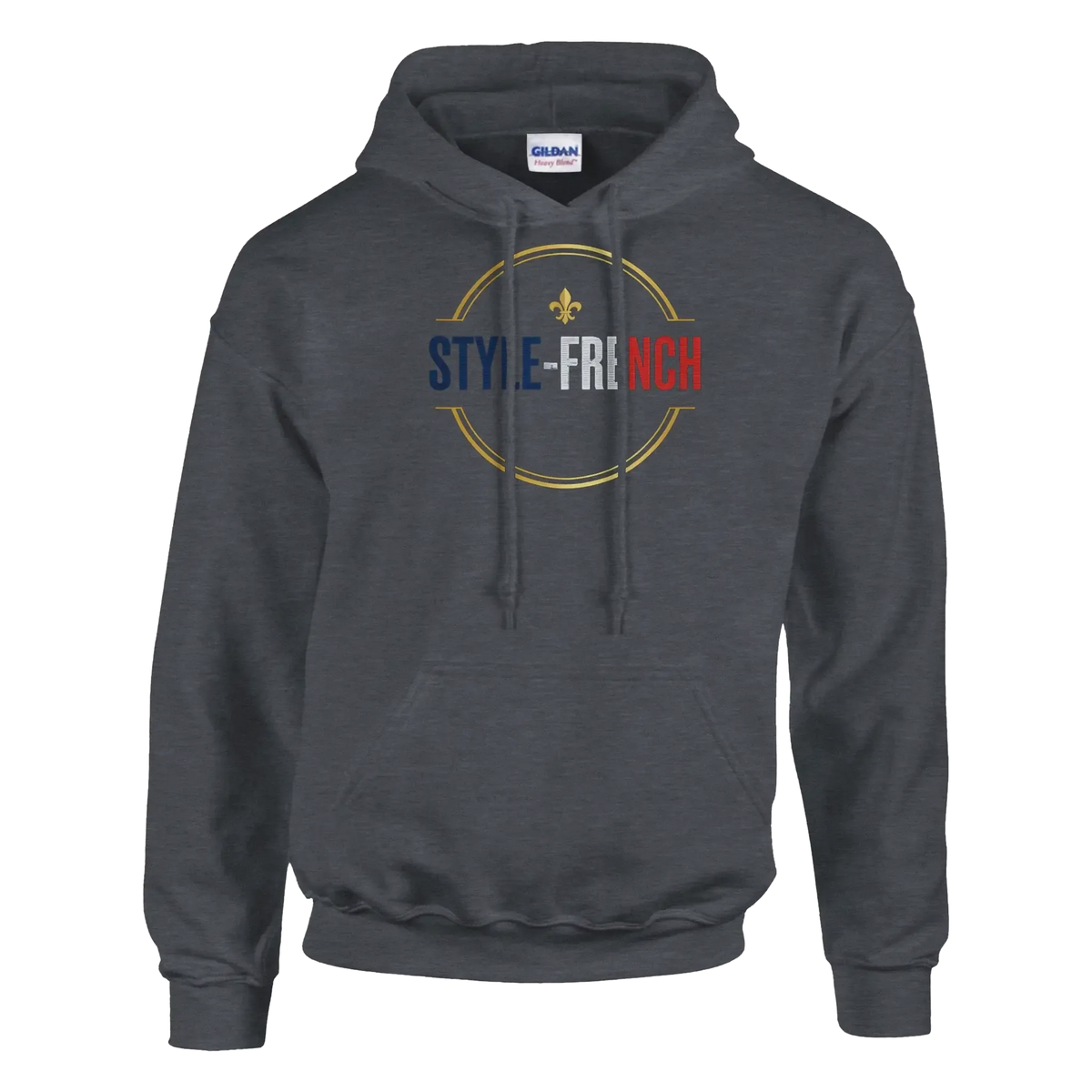 sweatshirt à capuche qualité supérieure France gris foncé 