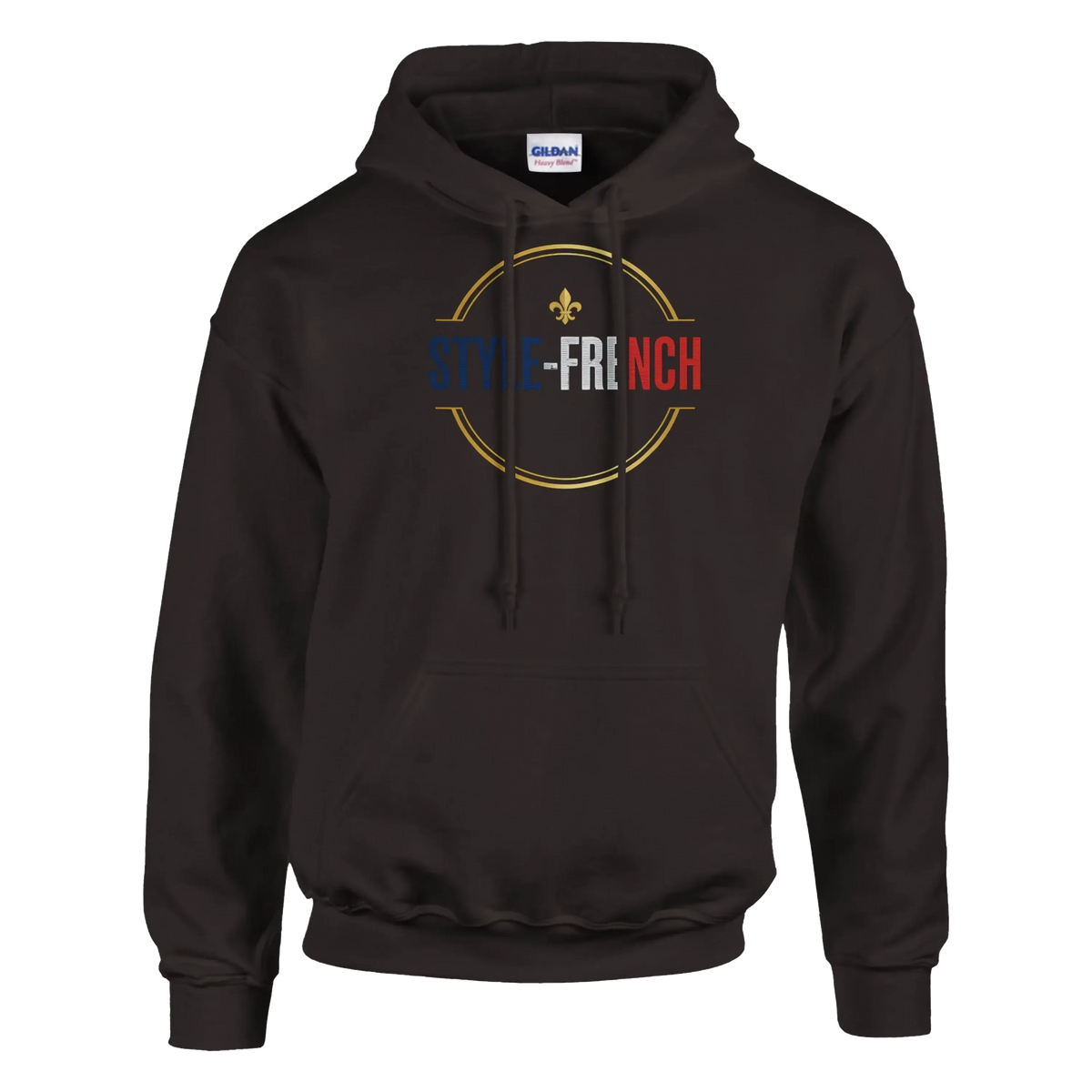 Sweatshirt à capuche qualité supérieure France avec motif ours et océan, célébrant la région Nouvelle-Aquitaine. Sweatshirt à capuche qualité supérieure France avec motif ours et océan, célébrant la région Nouvelle-Aquitaine.